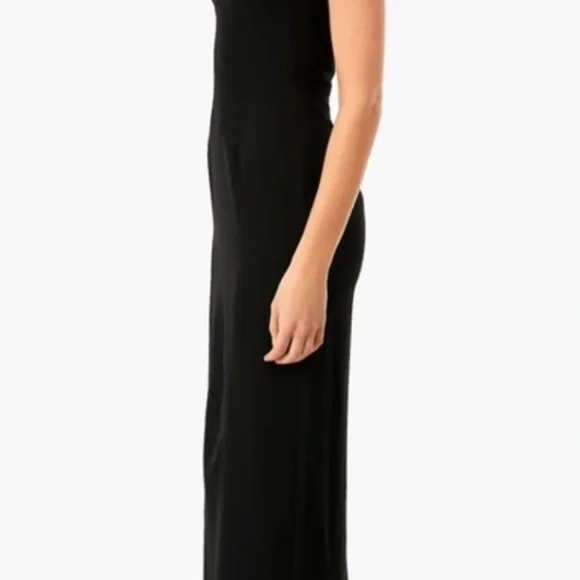 SALONI Rachel C Dress crystal Black Midi Dress Size 6 - Picture 2 of 9